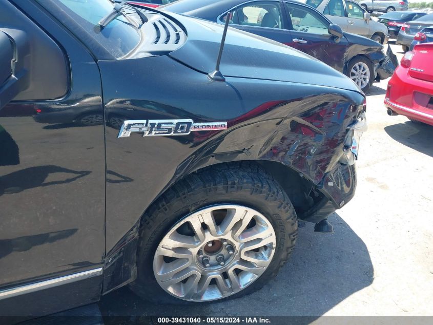 2012 Ford F-150 Platinum VIN: 1FTFW1CF4CFC33279 Lot: 39431040