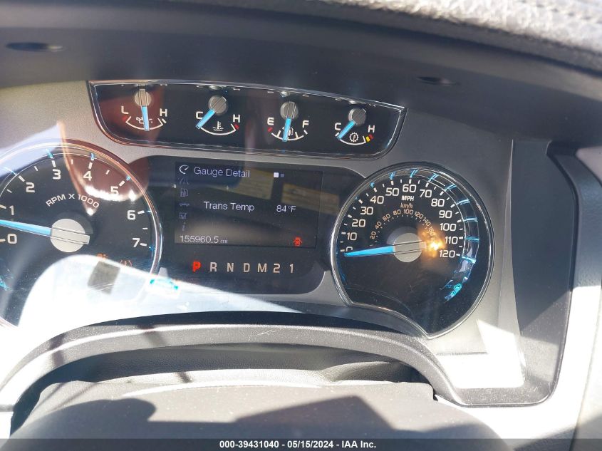 2012 Ford F-150 Platinum VIN: 1FTFW1CF4CFC33279 Lot: 39431040