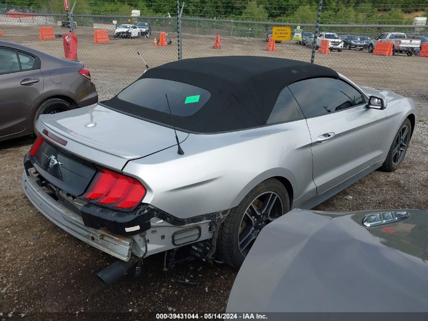 2018 Ford Mustang Ecoboost Premium VIN: 1FATP8UH2J5166943 Lot: 39431044