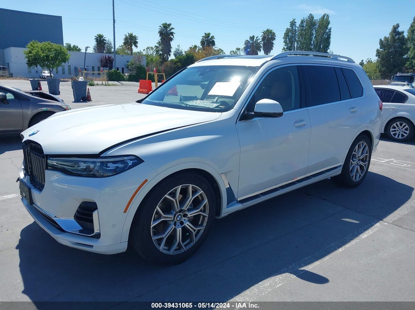2022 BMW X7 xDrive40I VIN: 5UXCW2C02N9L34745 Lot: 39431065