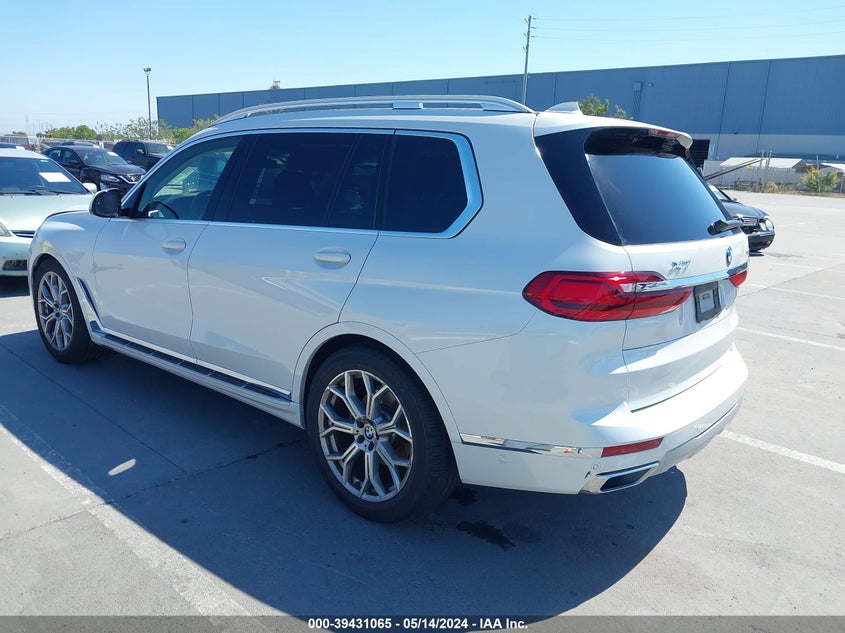 2022 BMW X7 xDrive40I VIN: 5UXCW2C02N9L34745 Lot: 39431065