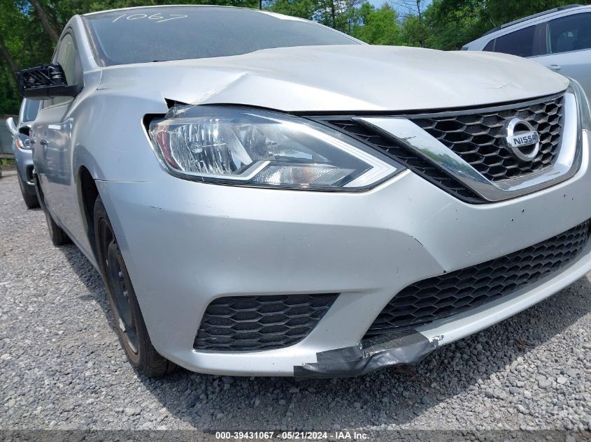 2017 Nissan Sentra Sv VIN: 3N1AB7AP0HL645994 Lot: 39431067