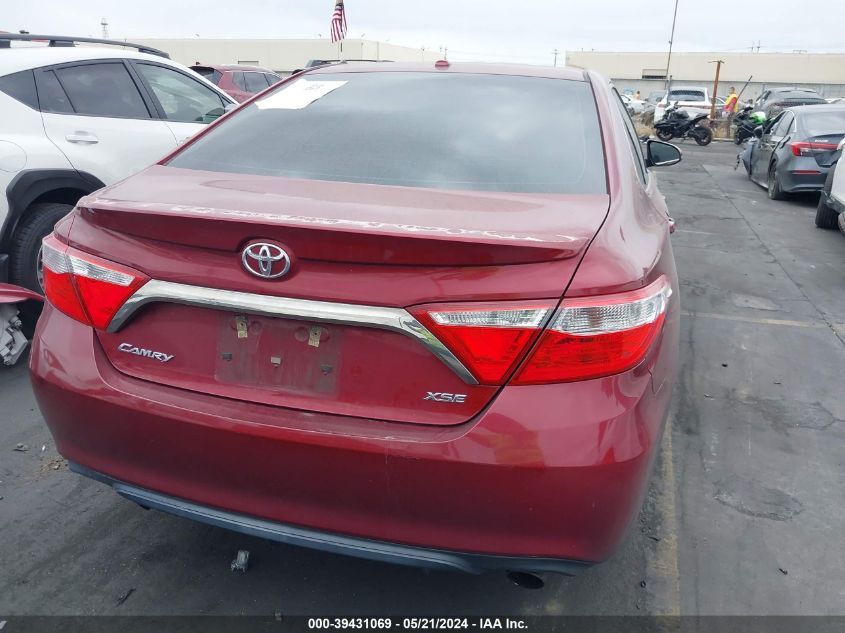 2016 Toyota Camry Xse VIN: 4T1BF1FK9GU506768 Lot: 39431069