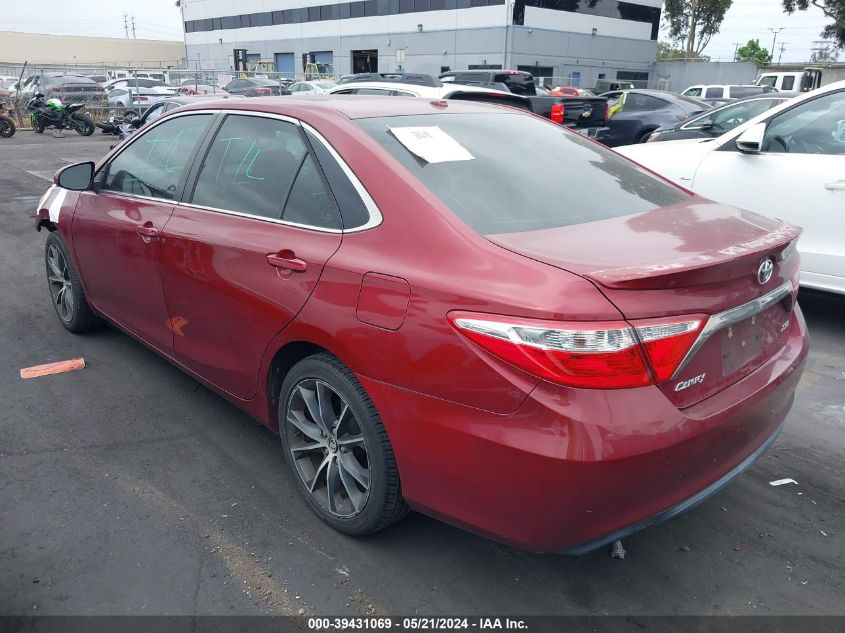 2016 Toyota Camry Xse VIN: 4T1BF1FK9GU506768 Lot: 39431069