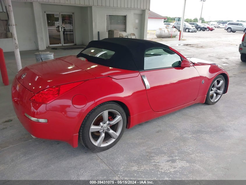 2006 Nissan 350Z Touring VIN: JN1AZ36A56M454051 Lot: 39431075