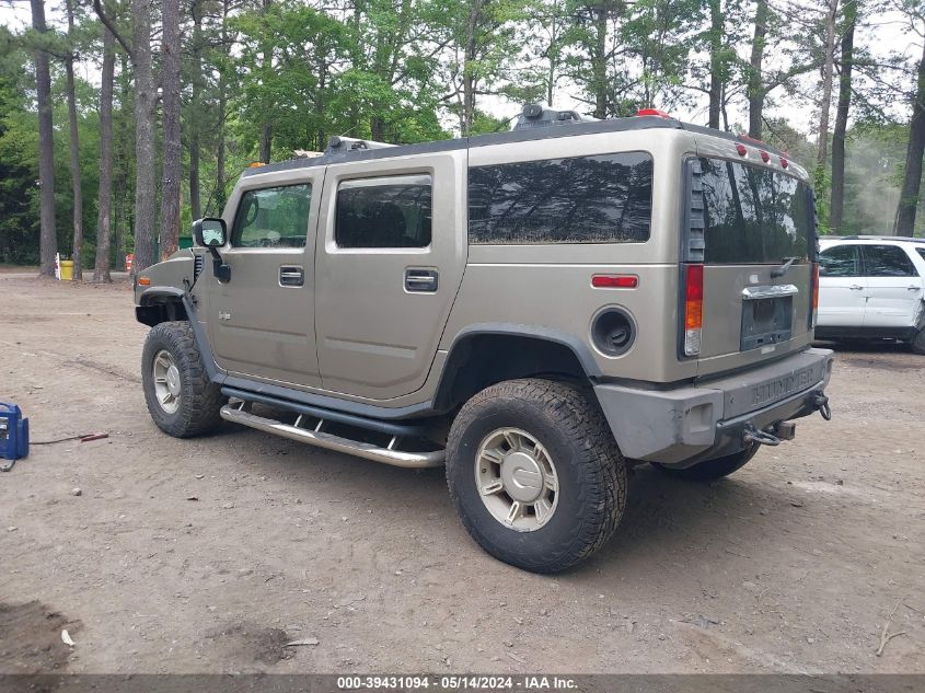 2003 Hummer H2 VIN: 5GRGN23U53H144335 Lot: 39431094