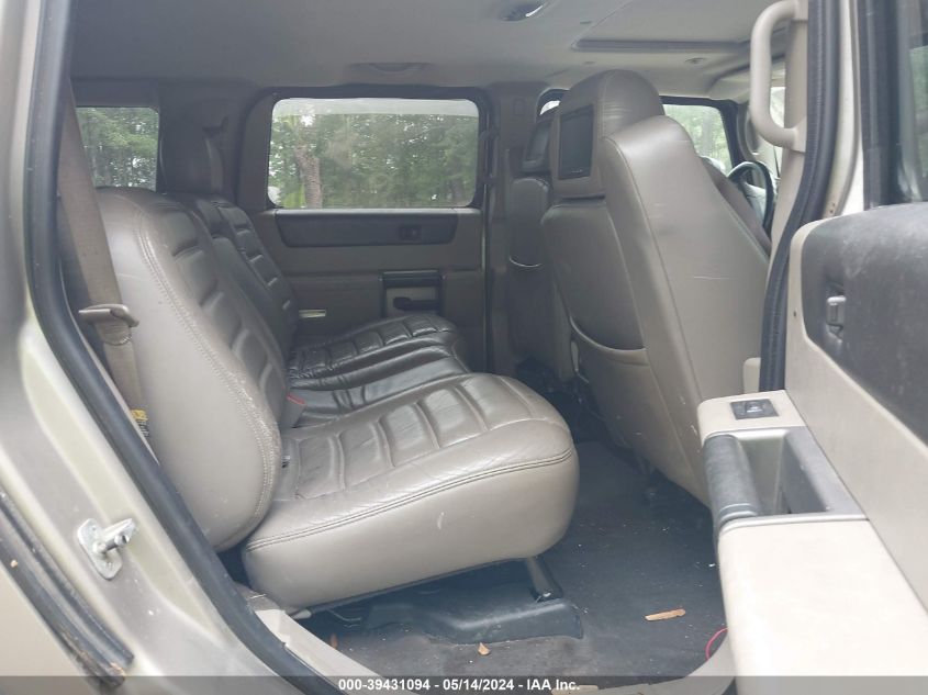 2003 Hummer H2 VIN: 5GRGN23U53H144335 Lot: 39431094