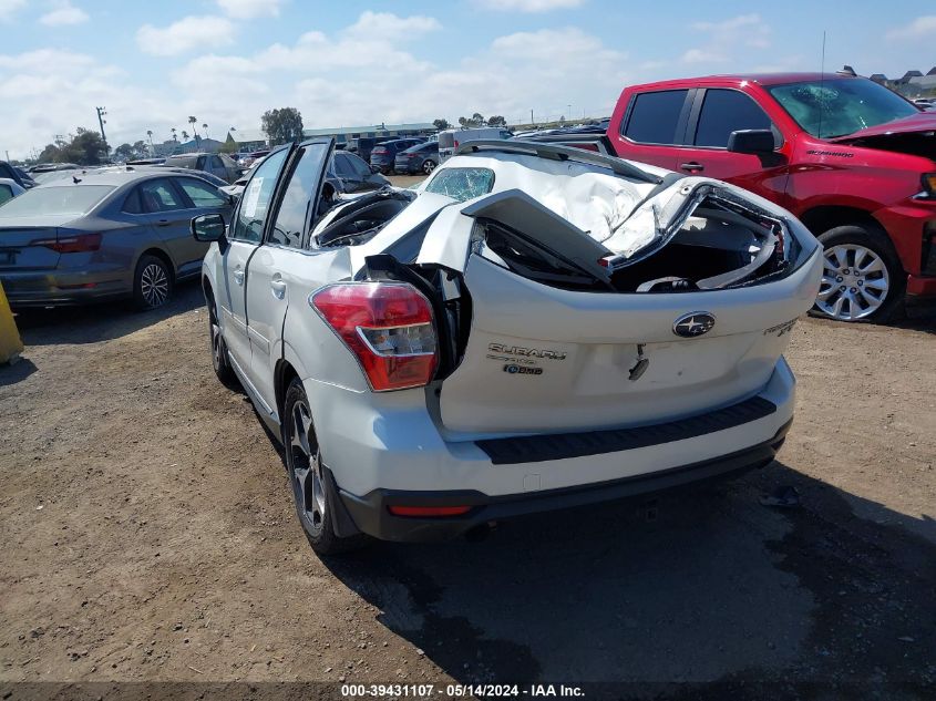 2015 Subaru Forester 2.0Xt Touring VIN: JF2SJGWC2FH491702 Lot: 39431107