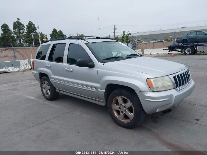 2004 Jeep Grand Cherokee Overland VIN: 1J8GW68J34C410219 Lot: 39431111