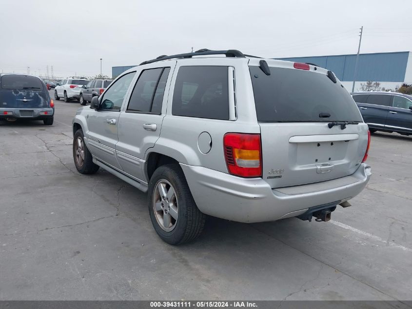 2004 Jeep Grand Cherokee Overland VIN: 1J8GW68J34C410219 Lot: 39431111