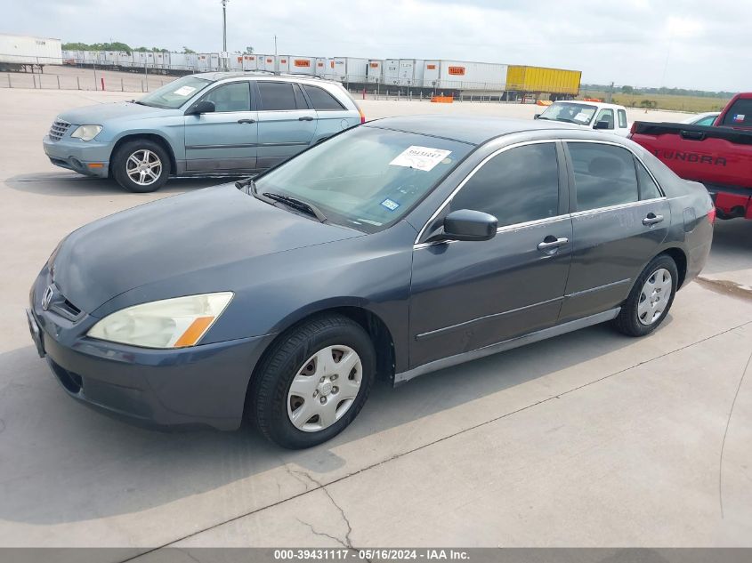 2005 Honda Accord 2.4 Lx VIN: 3HGCM56425G706349 Lot: 39431117