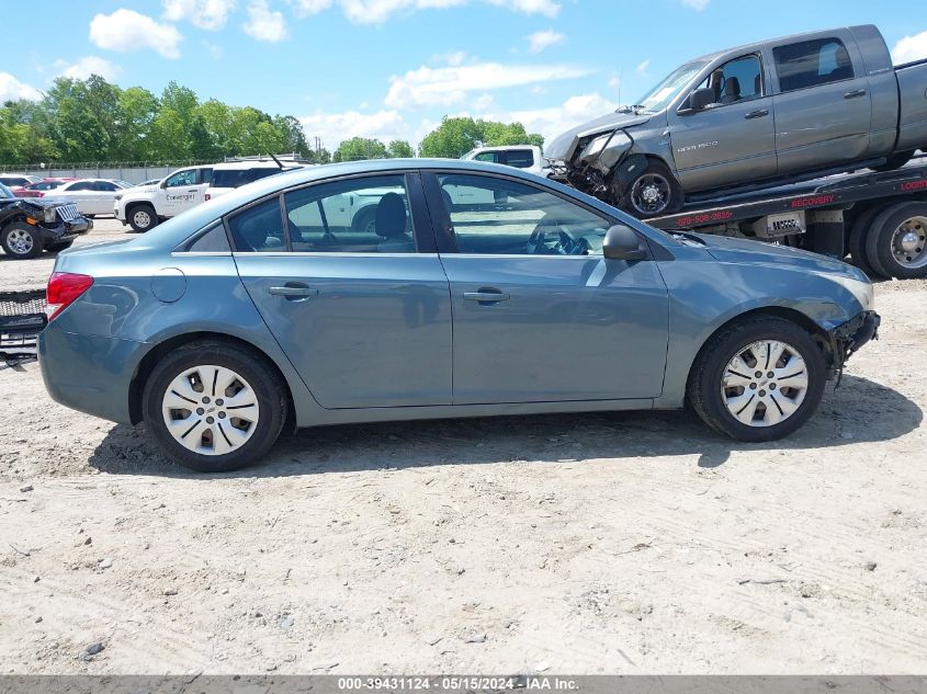 2012 Chevrolet Cruze Ls VIN: 1G1PC5SHXC7285297 Lot: 39431124