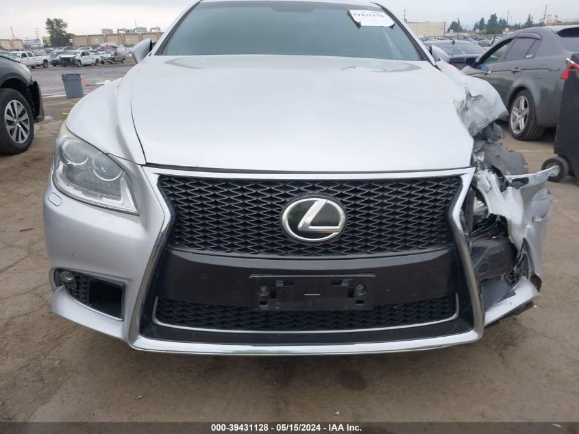 2013 Lexus Ls 460 VIN: JTHBL5EF6D5116126 Lot: 39431128