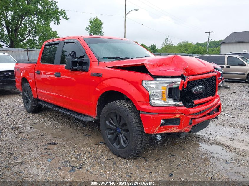2018 Ford F150 Supercrew VIN: 1FTEW1EP8JFC70267 Lot: 39431140