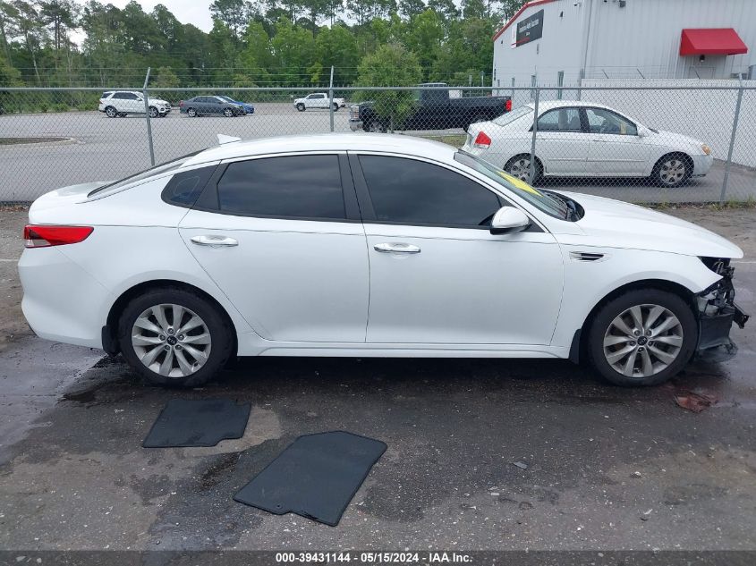 2018 Kia Optima Lx VIN: 5XXGT4L37JG254744 Lot: 39431144