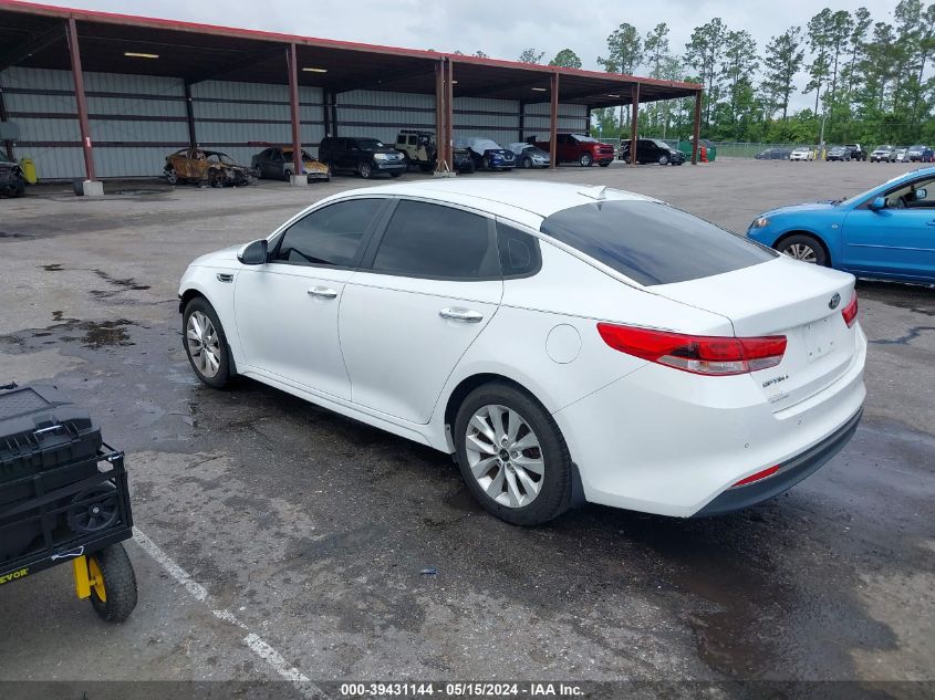 2018 Kia Optima Lx VIN: 5XXGT4L37JG254744 Lot: 39431144