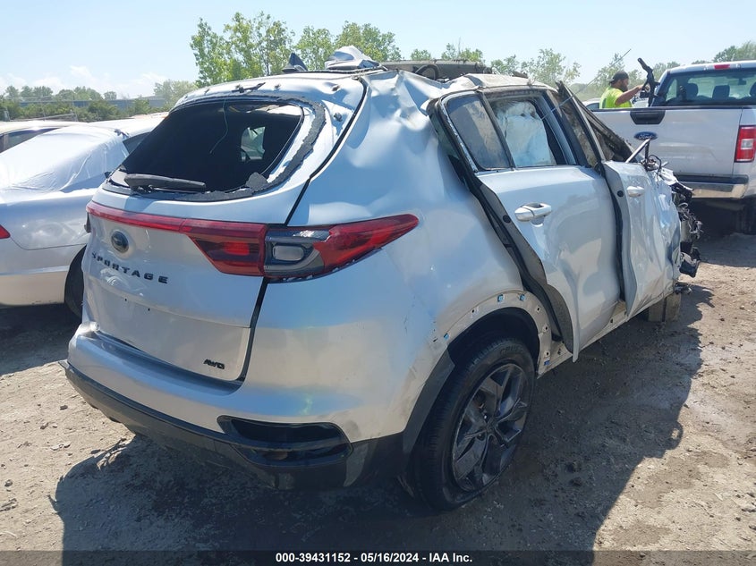 VIN KNDP6CAC5N7977981 2022 KIA SPORTAGE NIGHTFALL EDITION