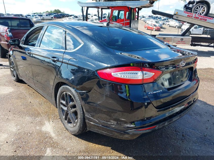 2016 Ford Fusion Se VIN: 3FA6P0H71GR258387 Lot: 39431161