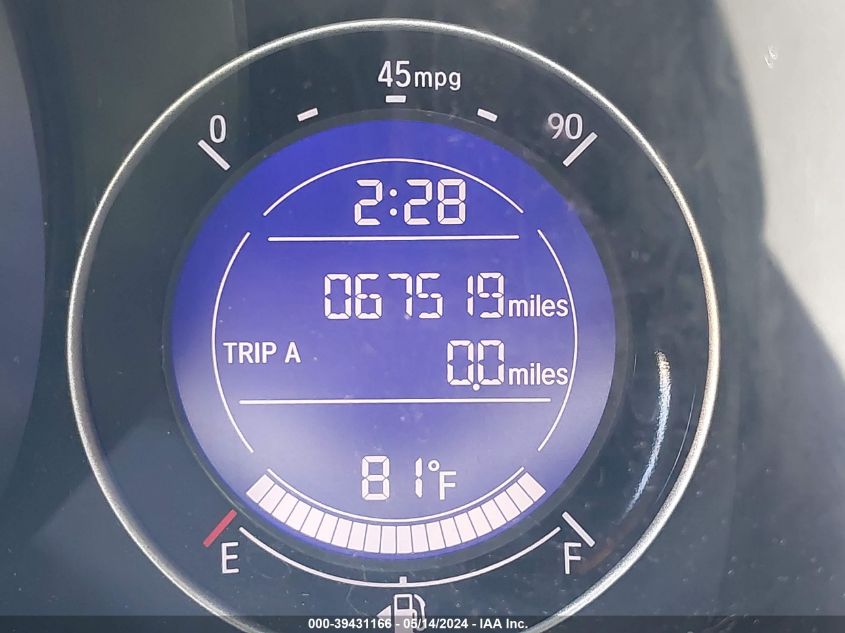 2017 Honda Fit Lx VIN: JHMGK5H55HS009541 Lot: 39431166