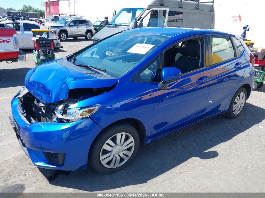 2017 Honda Fit Lx VIN: JHMGK5H55HS009541 Lot: 39431166