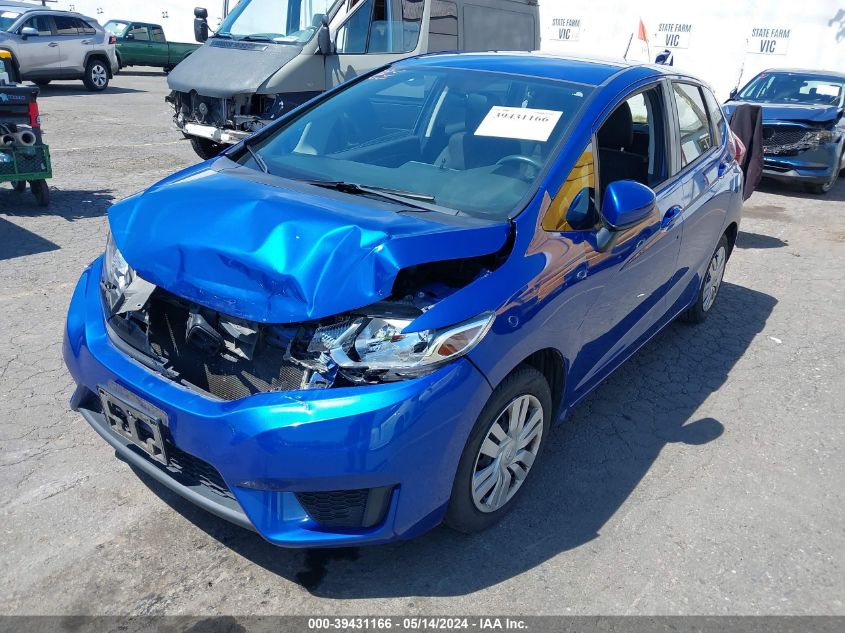 2017 Honda Fit Lx VIN: JHMGK5H55HS009541 Lot: 39431166