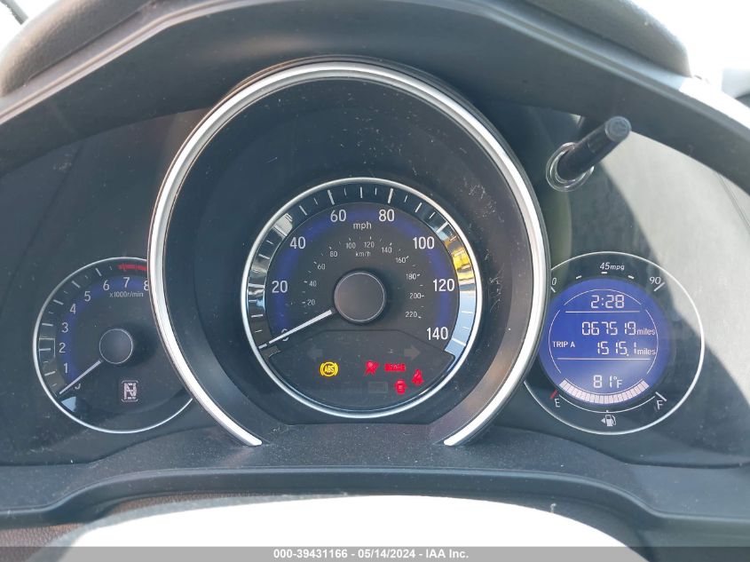 2017 Honda Fit Lx VIN: JHMGK5H55HS009541 Lot: 39431166