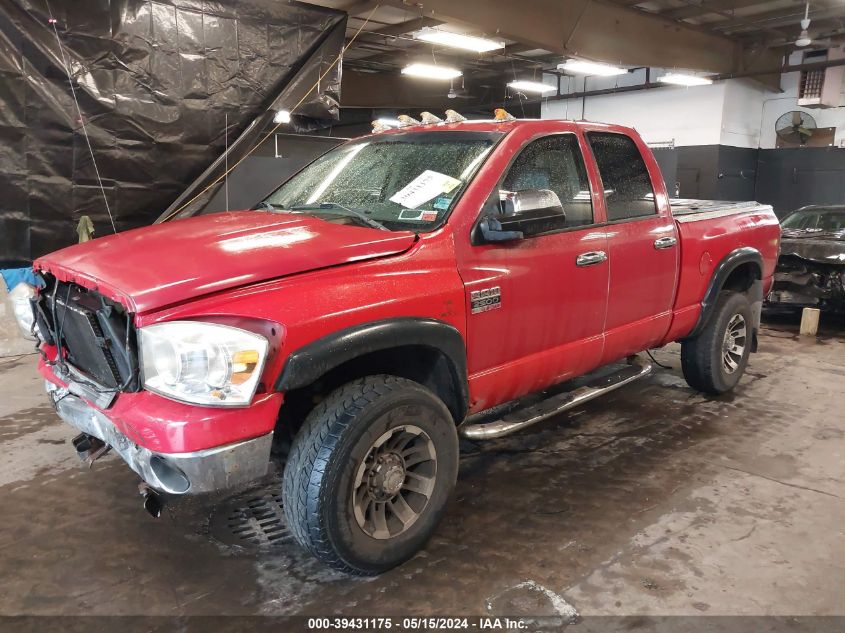 2008 Dodge Ram 2500 Slt/Power Wagon VIN: 3D7KS28A18G172160 Lot: 39431175