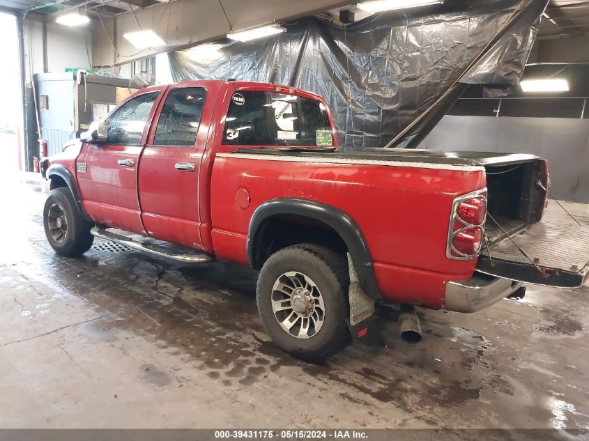 2008 Dodge Ram 2500 Slt/Power Wagon VIN: 3D7KS28A18G172160 Lot: 39431175