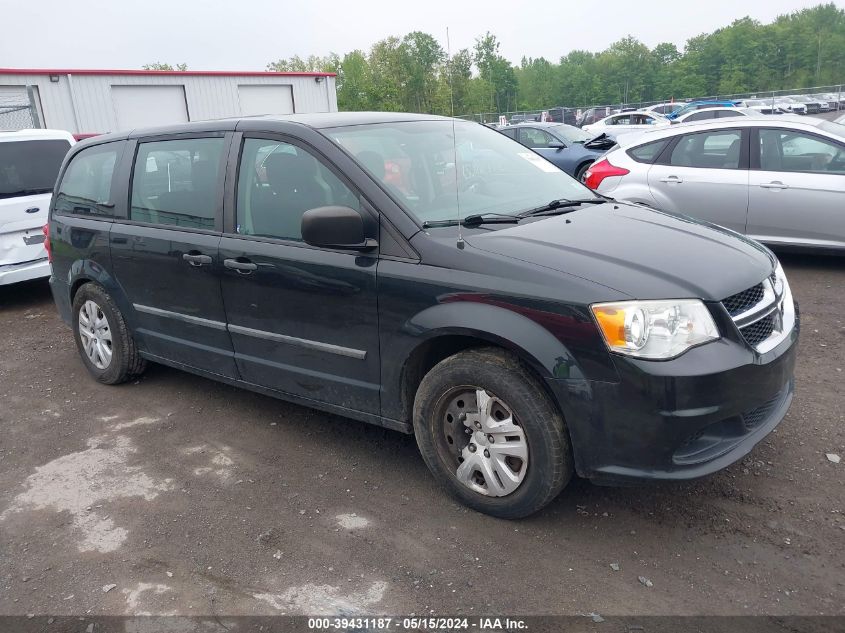 2014 Dodge Grand Caravan American Value Pkg VIN: 2C4RDGBG5ER230774 Lot: 39431187