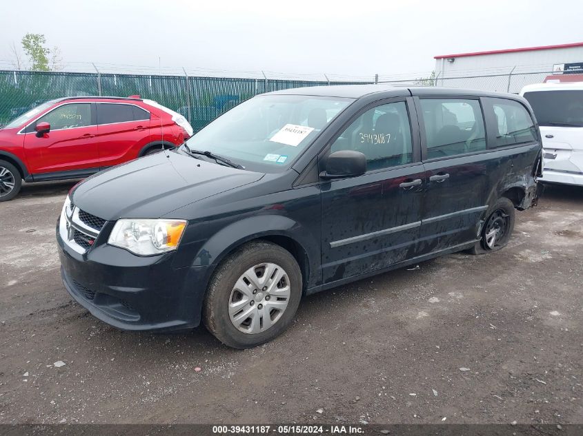 2014 Dodge Grand Caravan American Value Pkg VIN: 2C4RDGBG5ER230774 Lot: 39431187