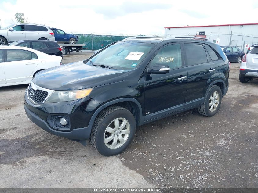 2011 Kia Sorento Lx VIN: 5XYKTCA11BG069446 Lot: 39431188