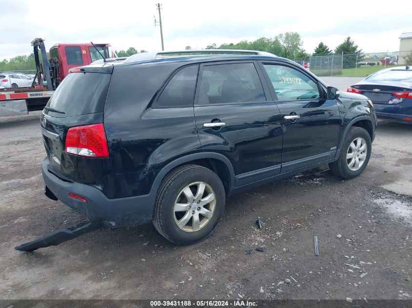 2011 Kia Sorento Lx VIN: 5XYKTCA11BG069446 Lot: 39431188