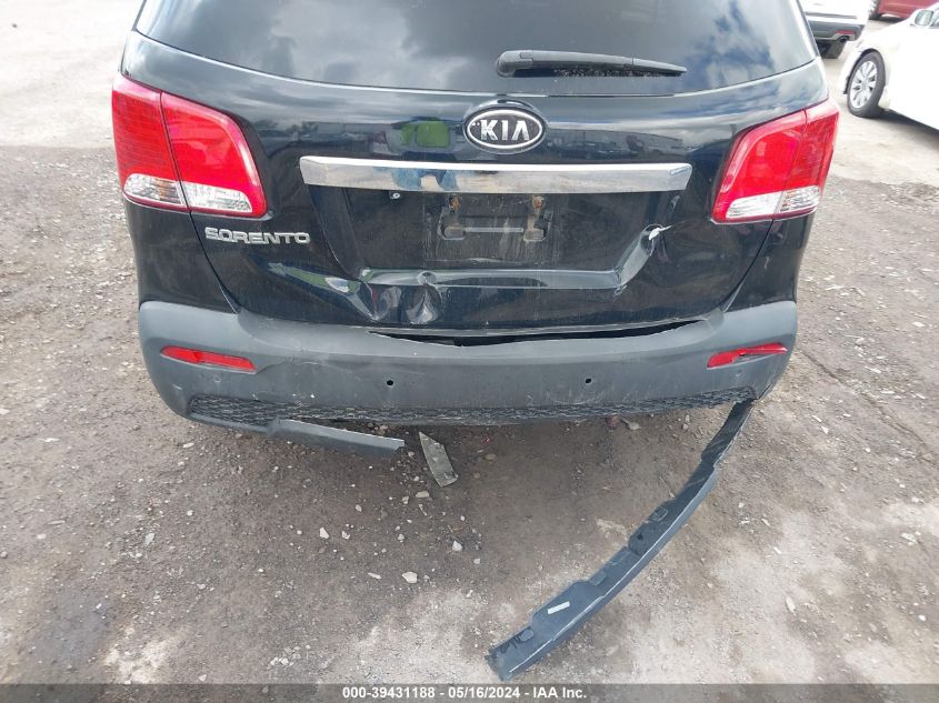 2011 Kia Sorento Lx VIN: 5XYKTCA11BG069446 Lot: 39431188