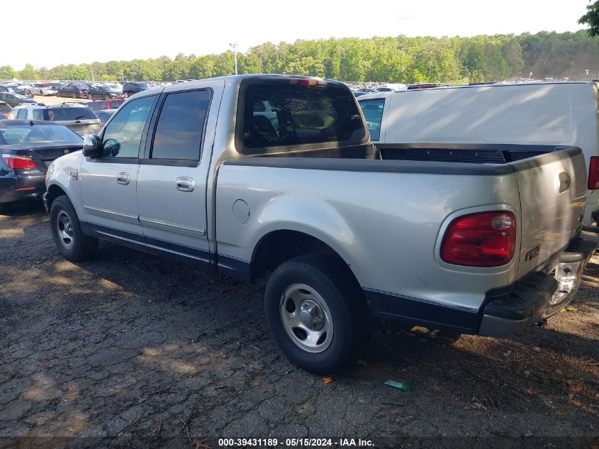 2001 Ford F-150 Supercrew Harley-Davidson/King Ranch/Lariat/Xlt VIN: 1FTRW07L81KE40706 Lot: 39431189