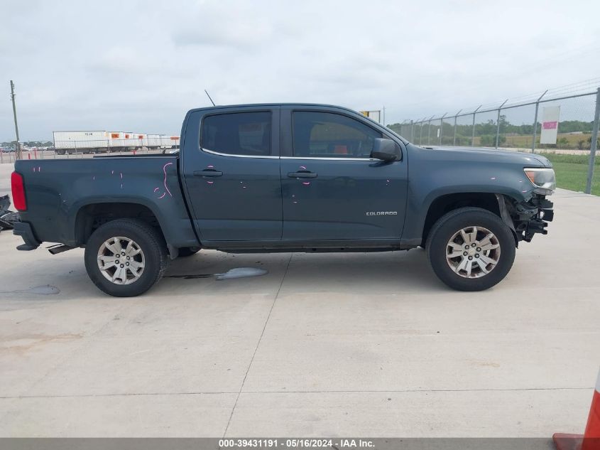 2017 Chevrolet Colorado Lt VIN: 1GCGSCEA1H1206218 Lot: 39431191