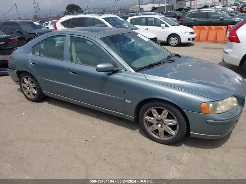 2005 Volvo S60 2.5T VIN: YV1RS592052440518 Lot: 39431194