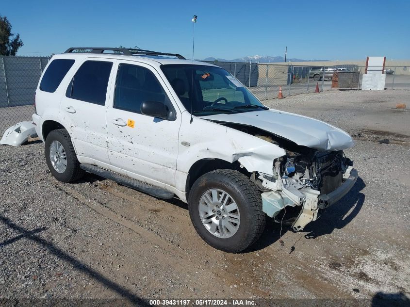 2007 Mercury Mariner Luxury VIN: 4M2CU91107KJ21374 Lot: 39431197