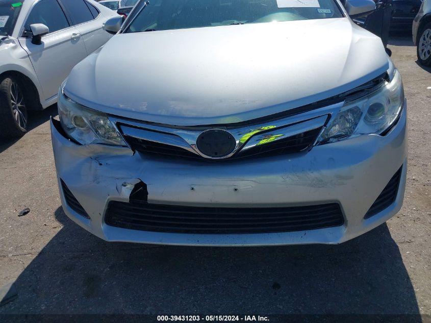 2012 Toyota Camry Le VIN: 4T1BF1FK7CU044852 Lot: 39431203