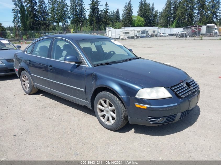 2004 Volkswagen Passat Gls VIN: WVWPD63BX4E269585 Lot: 39431211