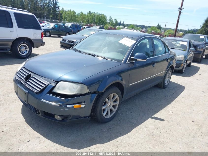 2004 Volkswagen Passat Gls VIN: WVWPD63BX4E269585 Lot: 39431211