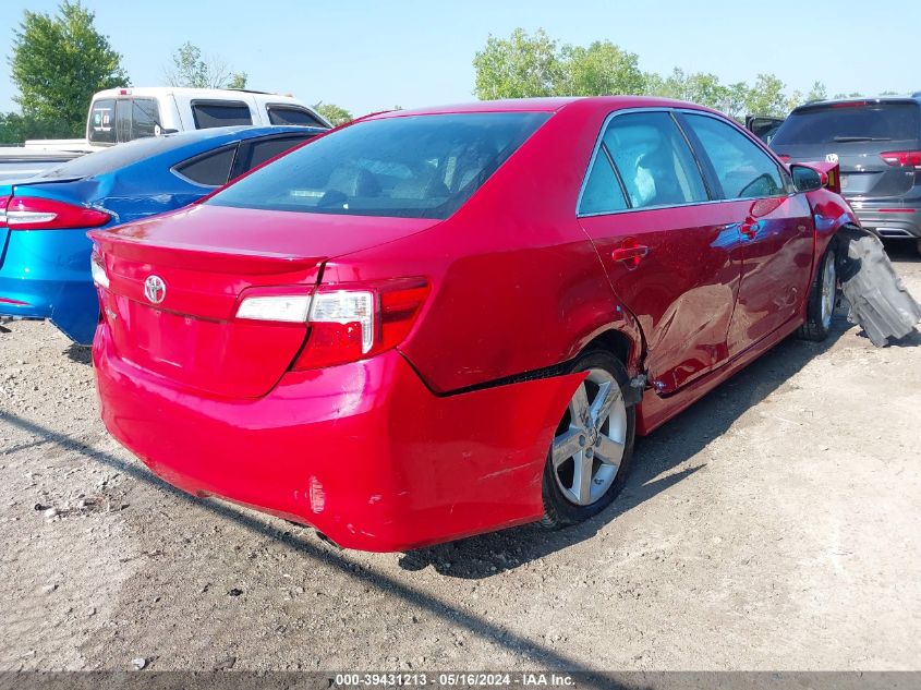 2014 Toyota Camry Se VIN: 4T1BF1FK8EU826225 Lot: 39431213