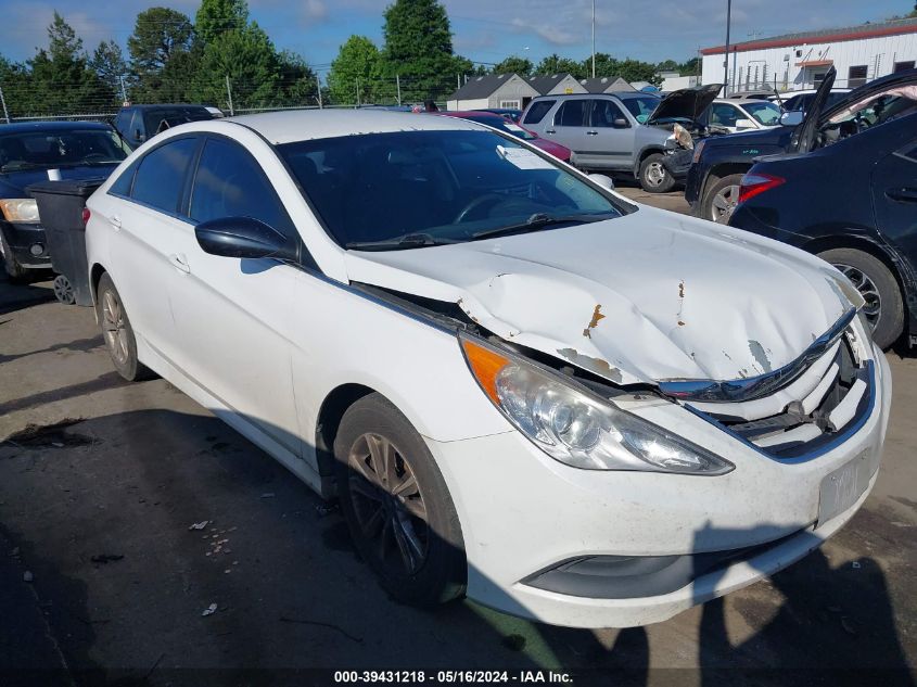 2014 Hyundai Sonata Gls VIN: 5NPEB4AC9EH920476 Lot: 39431218