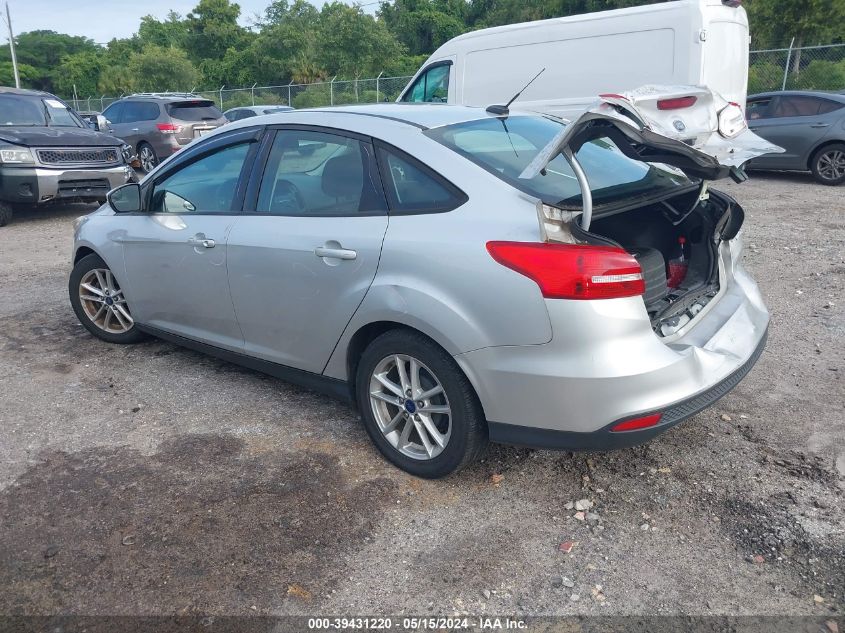 2016 Ford Focus Se VIN: 1FADP3F22GL352129 Lot: 39431220