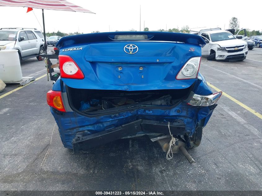 2010 Toyota Corolla S VIN: 2T1BU4EEXAC496747 Lot: 39431223