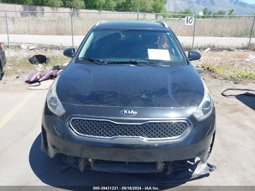 2018 Kia Niro Lx VIN: KNDCB3LCXJ5134114 Lot: 39431231