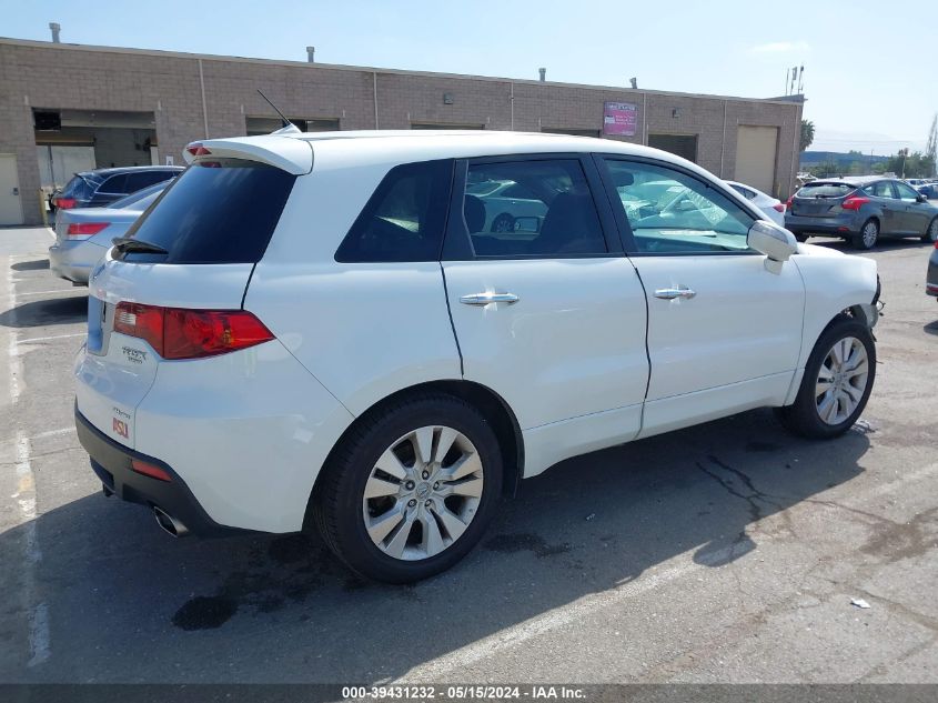 2012 Acura Rdx VIN: 5J8TB1H57CA002387 Lot: 39431232