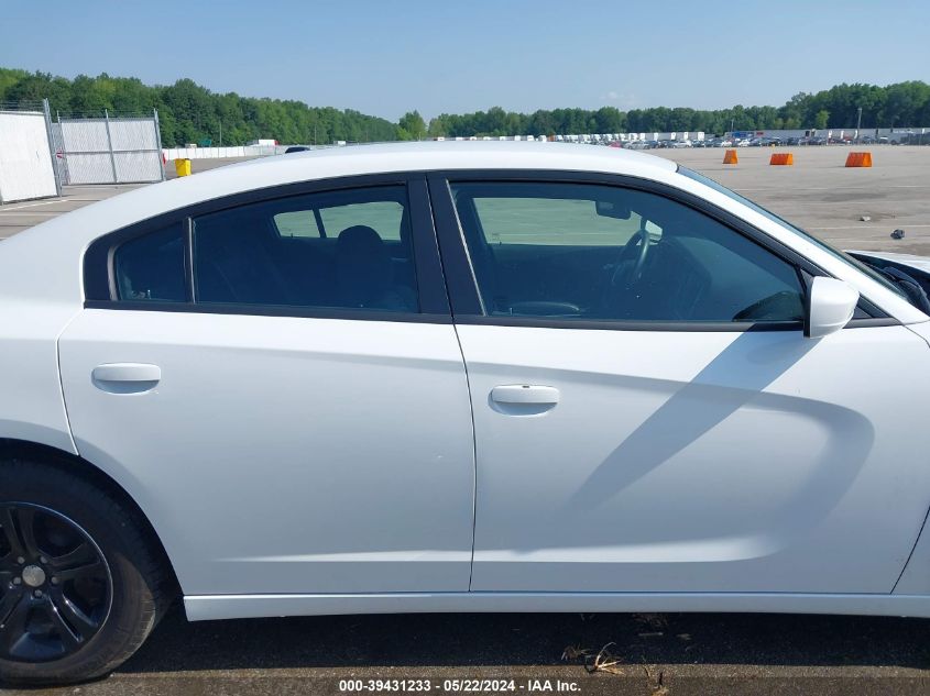 2022 Dodge Charger Sxt Rwd VIN: 2C3CDXBG1NH239892 Lot: 39431233