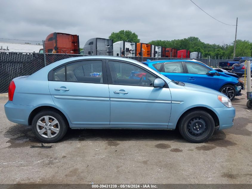 2010 Hyundai Accent Gls VIN: KMHCN4AC1AU487830 Lot: 39431239