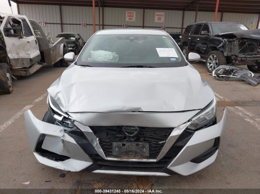 2020 Nissan Sentra Sv Xtronic Cvt VIN: 3N1AB8CV7LY222908 Lot: 39431245