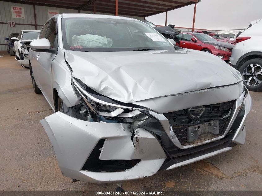 2020 Nissan Sentra Sv Xtronic Cvt VIN: 3N1AB8CV7LY222908 Lot: 39431245